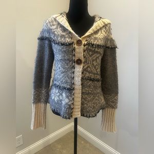 Free People Cozy Button Cardigan Sweater Size S